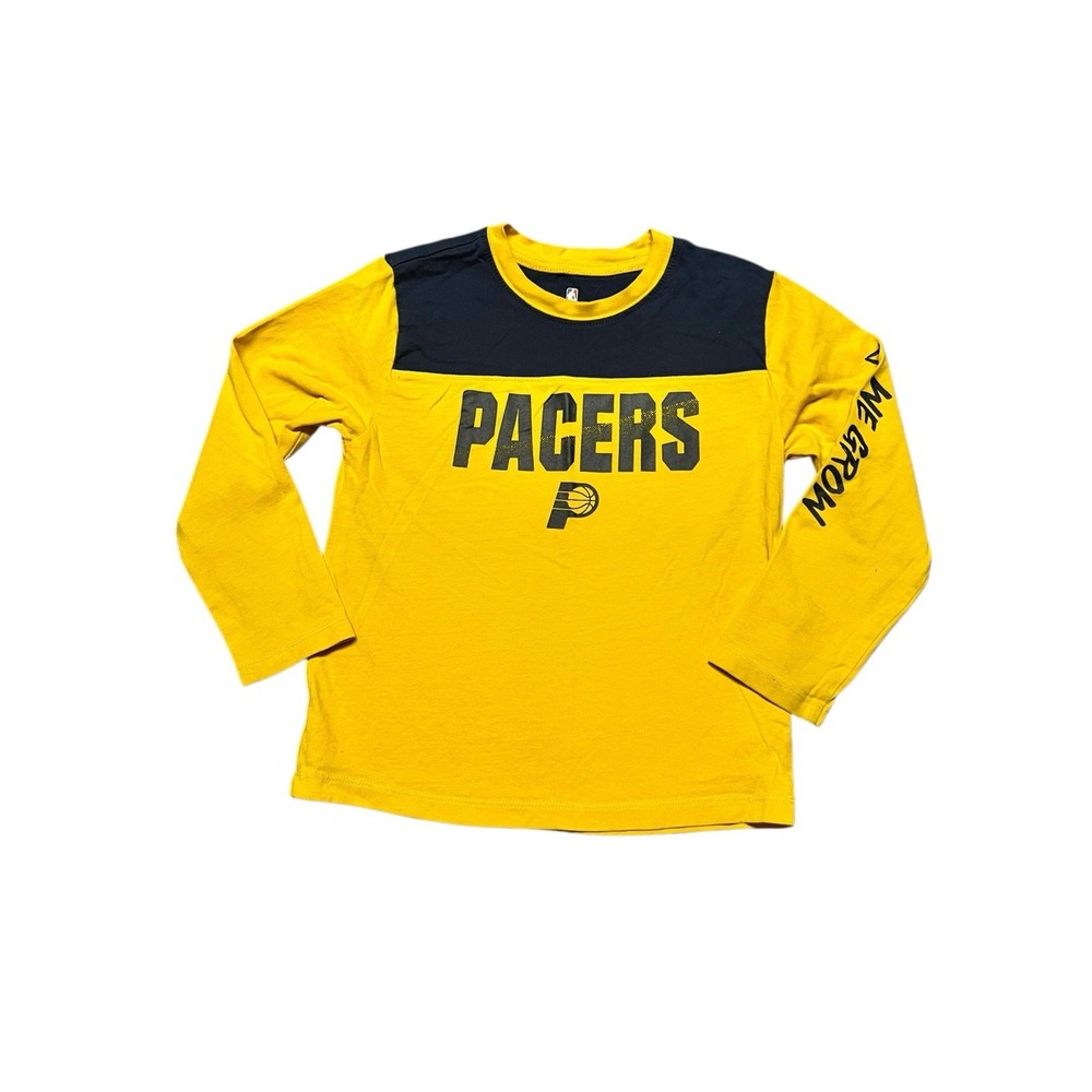 NBA Indiana Pacers‎ Long Sleeve Shirt Youth Medium Basketball